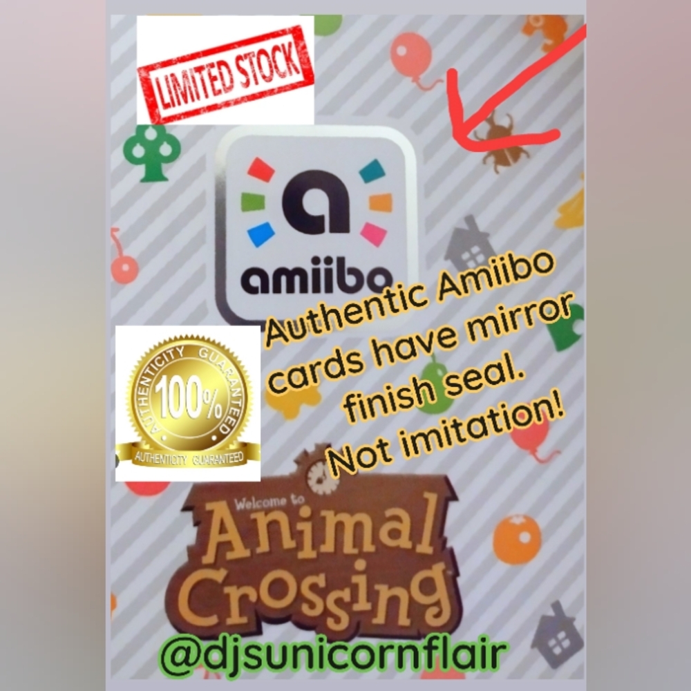 **FREE** Frett Amiibo Card Animal Crossing Nintendo Collectible Women - Picture 8 of 11